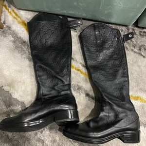 Gucci Guccissima boots